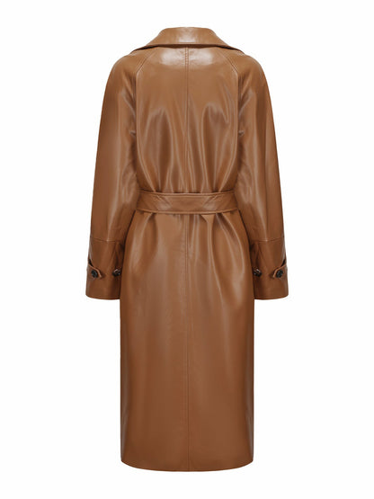 Nana Jacqueline Marlee Coat: Brown Coat for Fall City Outings Brown