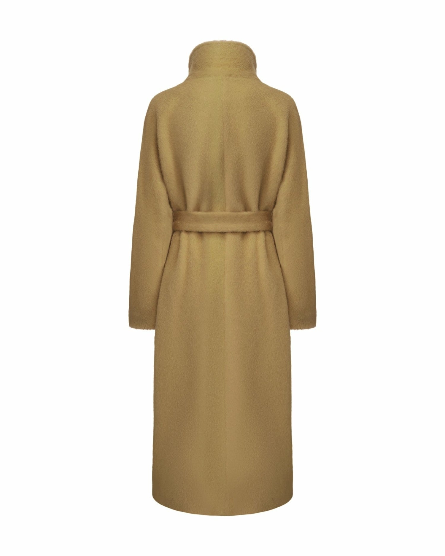 Nana Jacqueline Audrey Long Coat: Camel Long Coat for Winter Events Camel