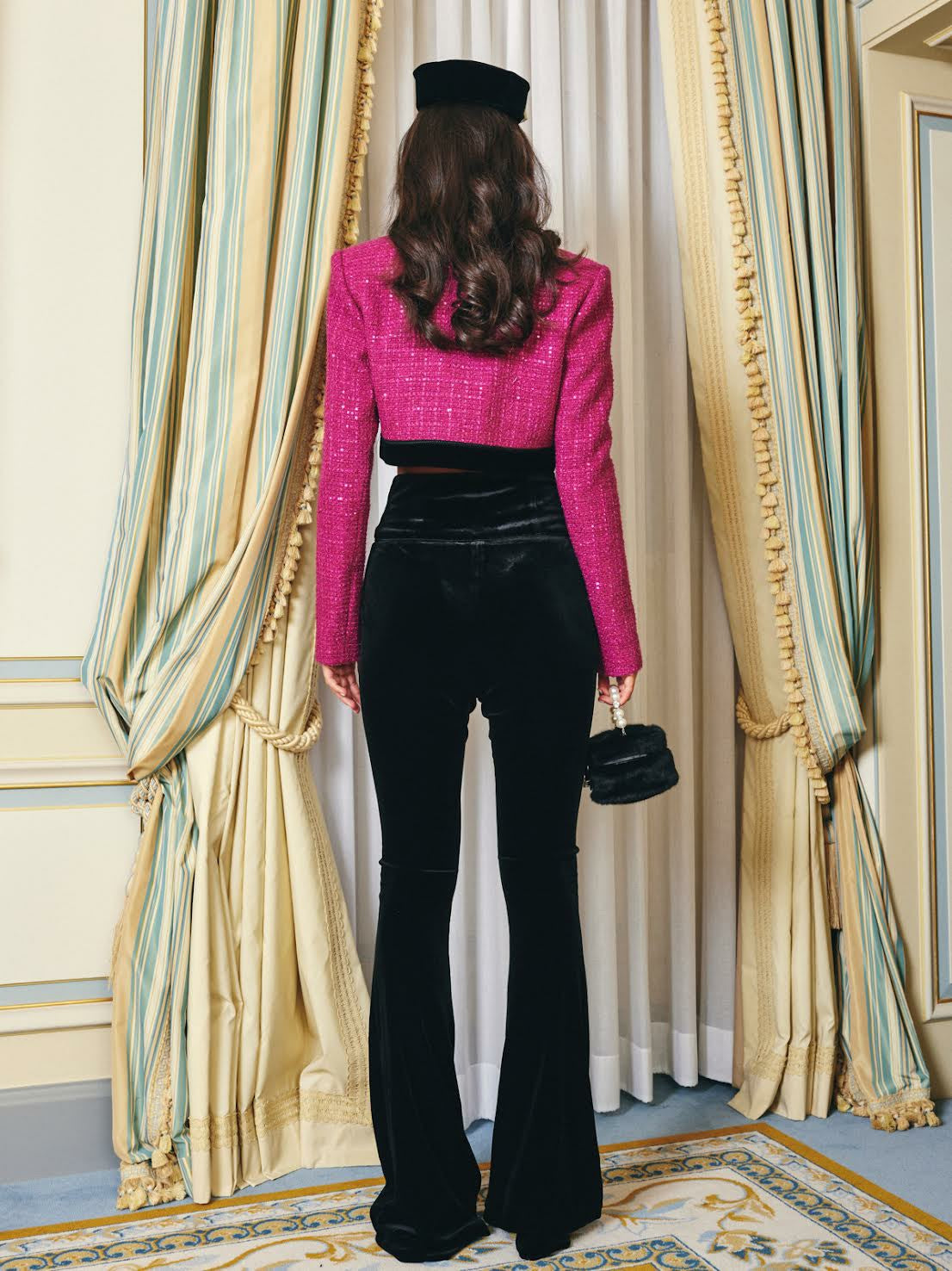 Nana Jacqueline Juliana Jacket: Pink Jacket for Date Night Pink