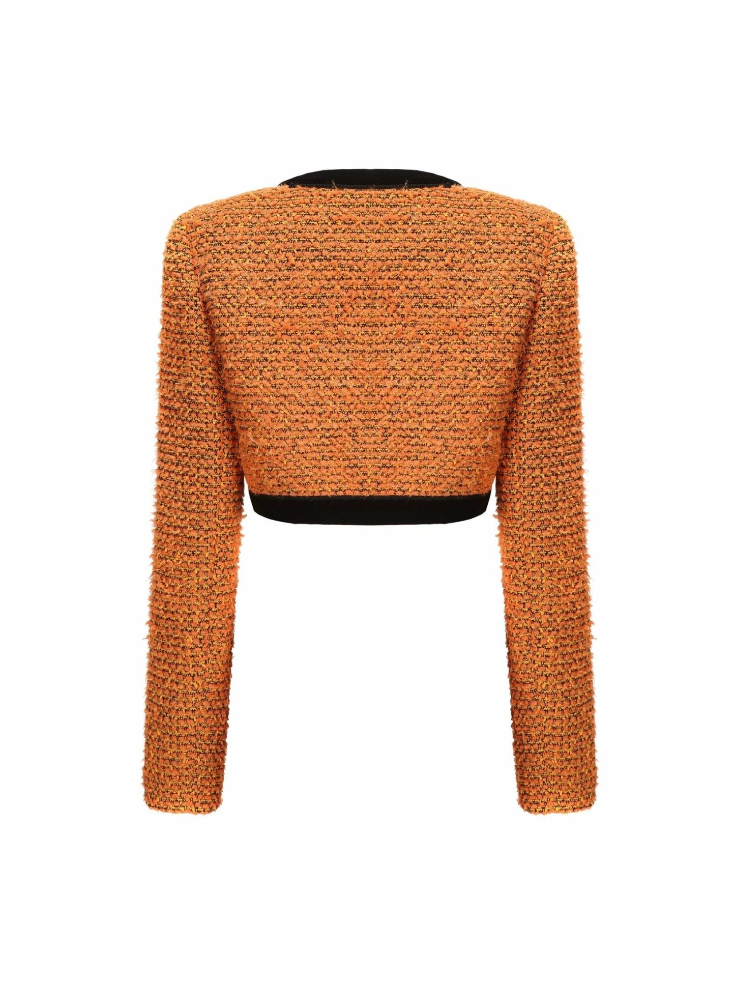 Nana Jacqueline Miranda Crop Jacket: Yellow Crop Jacket for Date Night Yellow