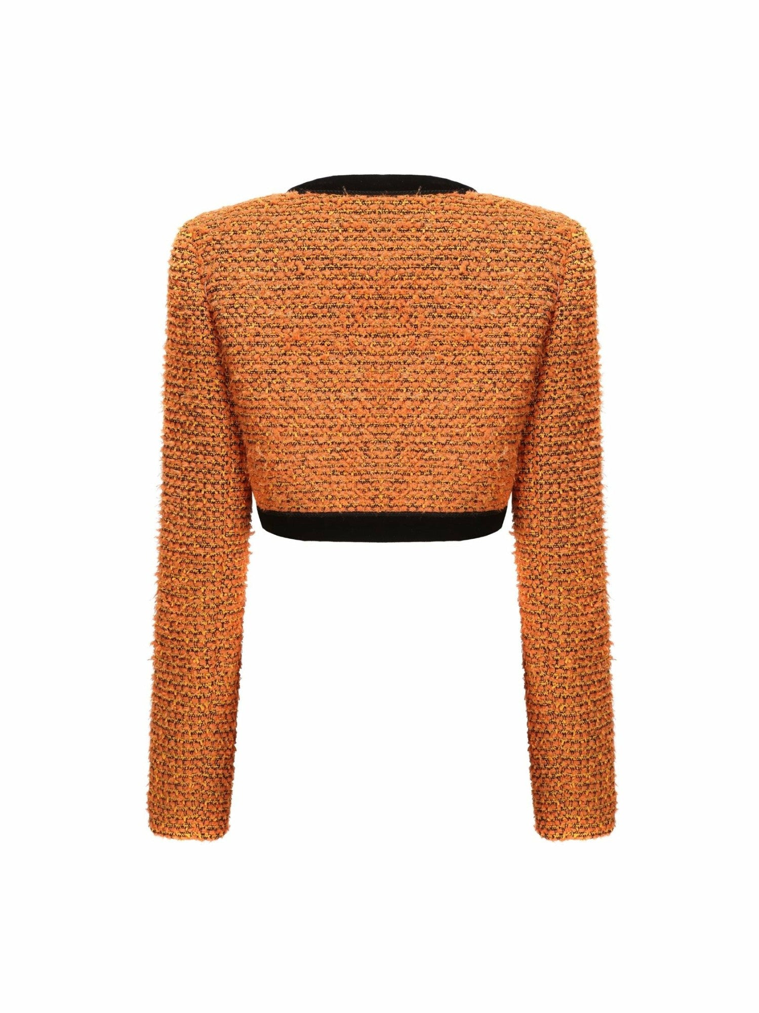 Nana Jacqueline Miranda Crop Jacket: Yellow Crop Jacket for Date Night Yellow