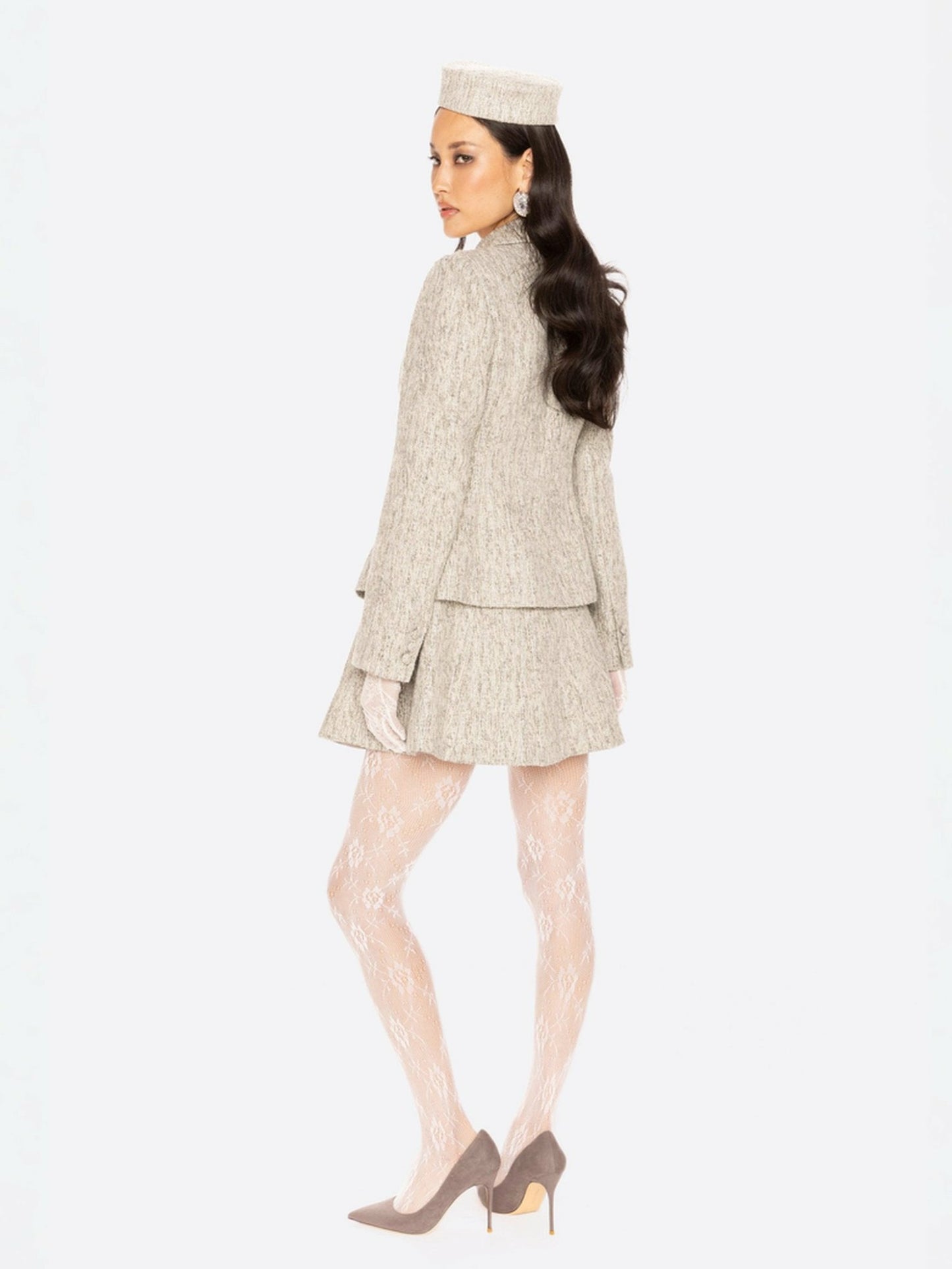 Nana Jacqueline Vanessa Blazer: Gray Blazer for Workwear Gray