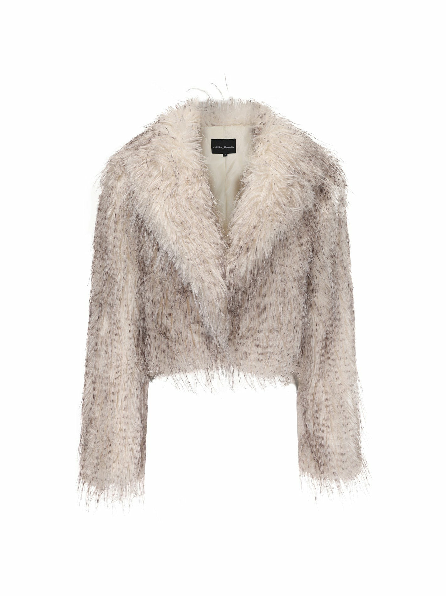 Nana Jacqueline Mara Fur Coat: Pattern Fur Coat for Cocktail Party Pattern