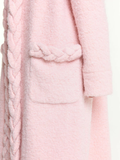 Nana Jacqueline Elsa Coat: Pink Coat for Resort Brunch Pink