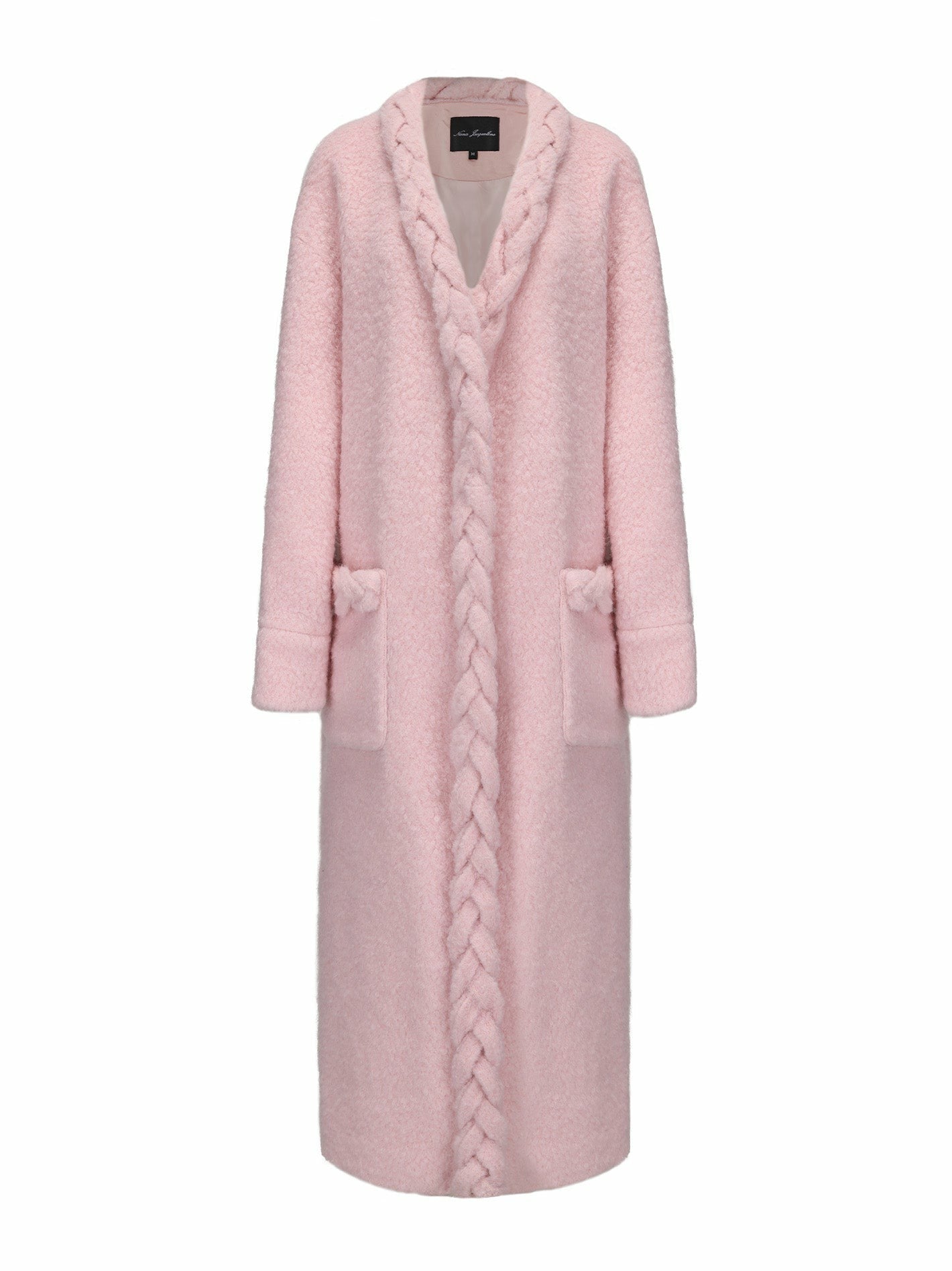 Nana Jacqueline Elsa Coat: Pink Coat for Resort Brunch Pink