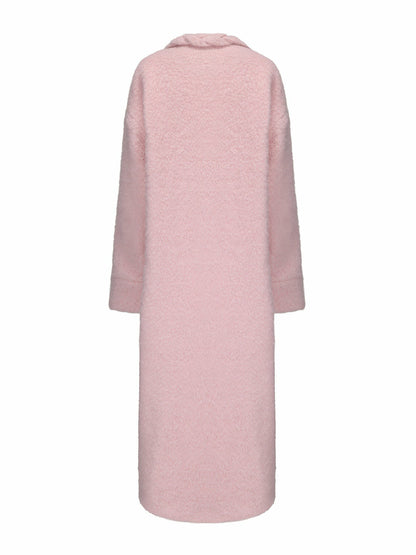 Nana Jacqueline Elsa Coat: Pink Coat for Resort Brunch Pink