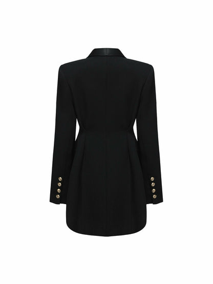Nana Jacqueline Sasha Suit Jacket: Black Suit Jacket for Cocktail Party Black