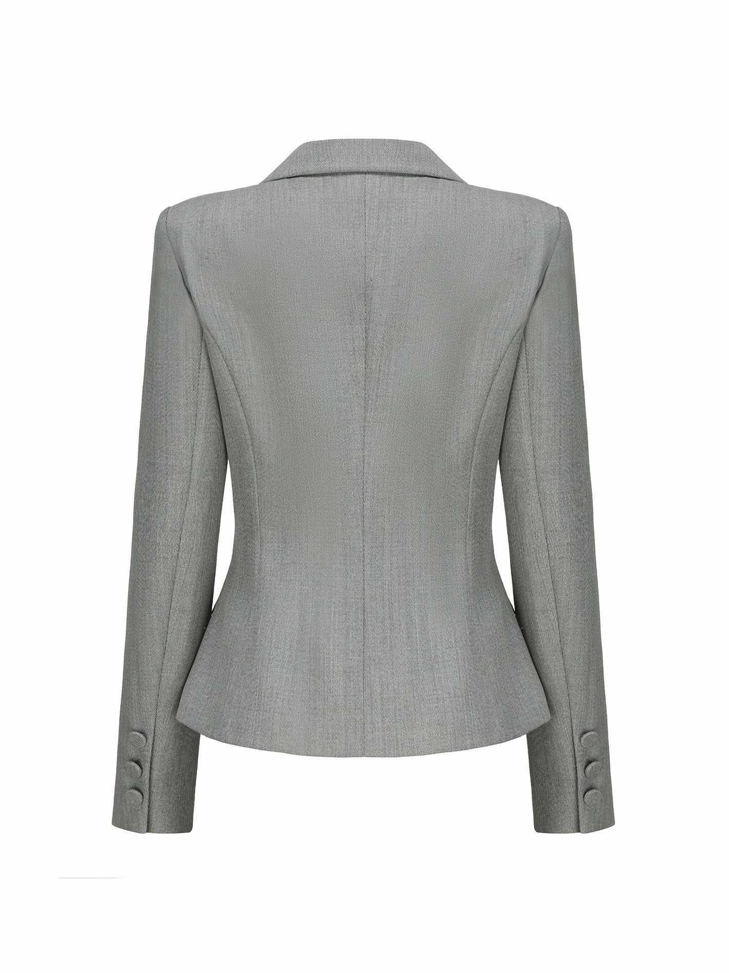 Nana Jacqueline Amelie Blazer: Grey Blazer for Workwear Grey