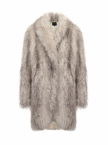 Nana Jacqueline Sofia Fur Coat: Pattern Fur Coat for Winter Party Pattern