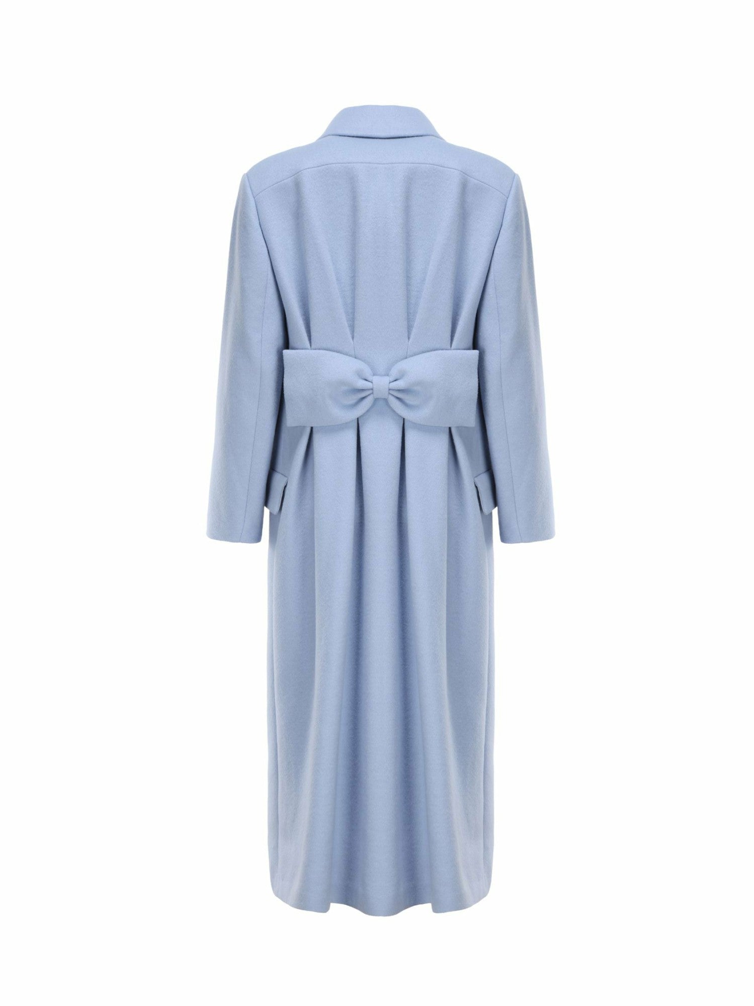 Nana Jacqueline Kimberly Coat: Blue Coat for Cocktail Party Blue