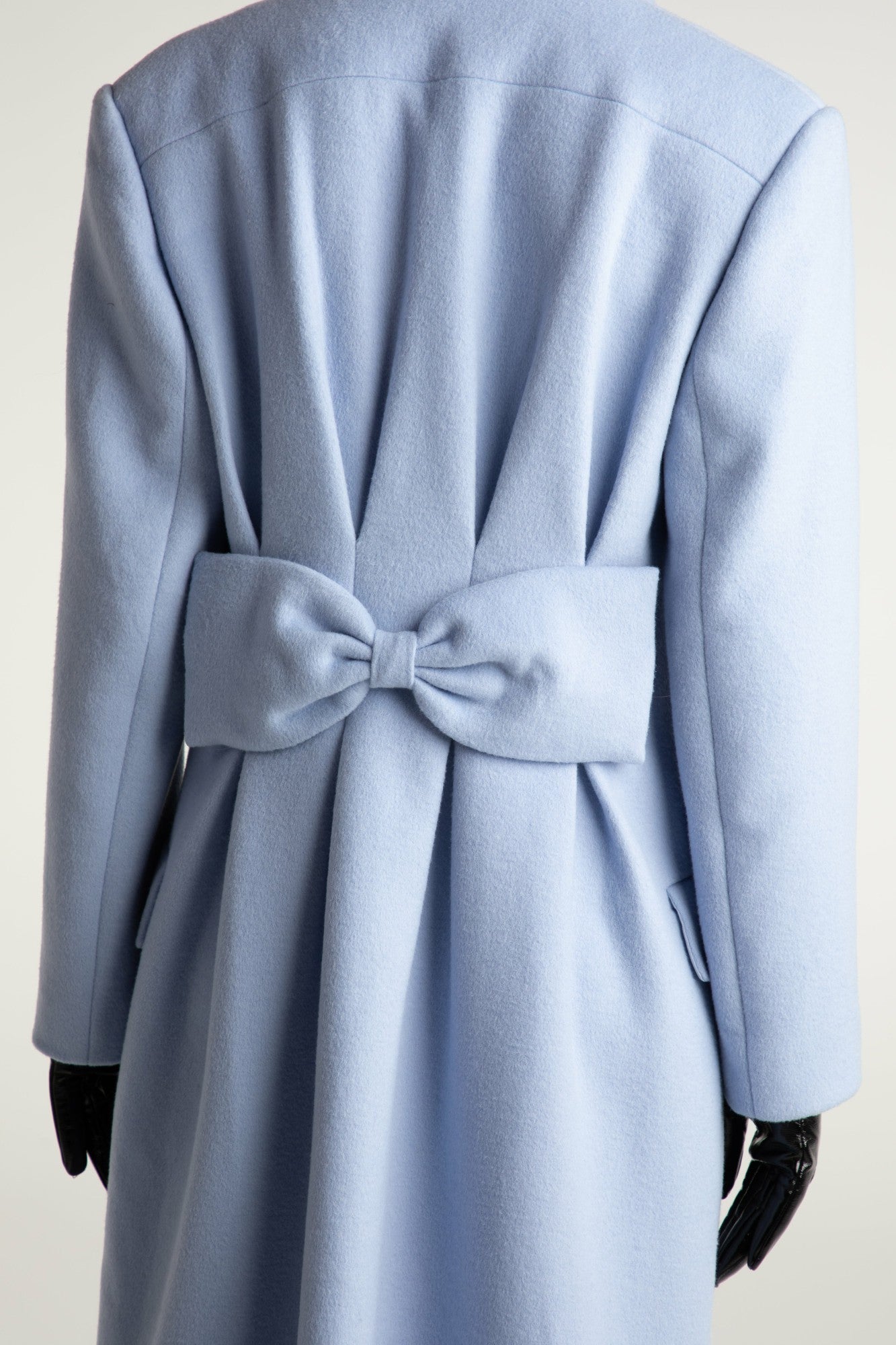 Nana Jacqueline Kimberly Coat: Blue Coat for Cocktail Party Blue