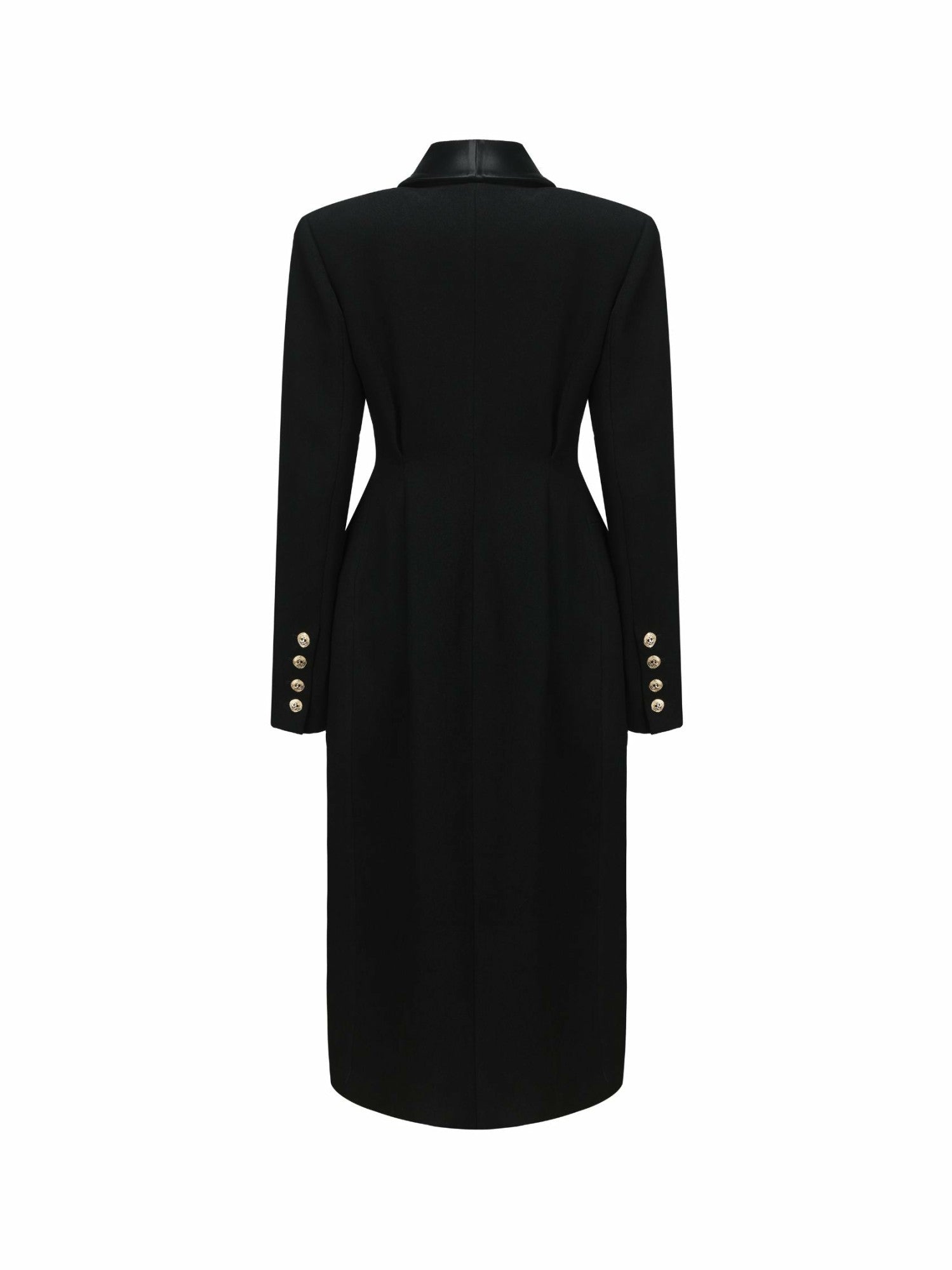 Nana Jacqueline Evie Long Suit Jacket: Black Suit Jacket for Cocktail Party Black