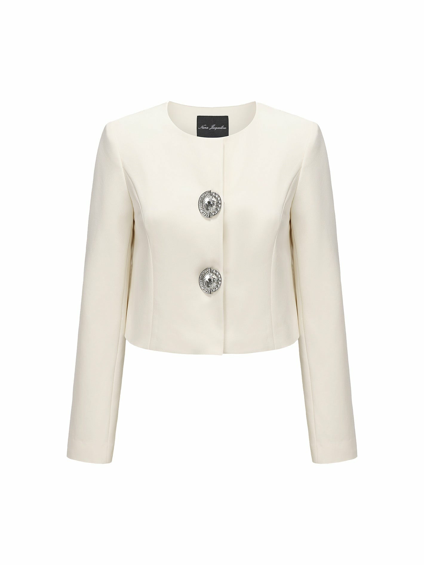 Nana Jacqueline Claira Coat: Off-White Coat for Rehearsal Dinner Off-white