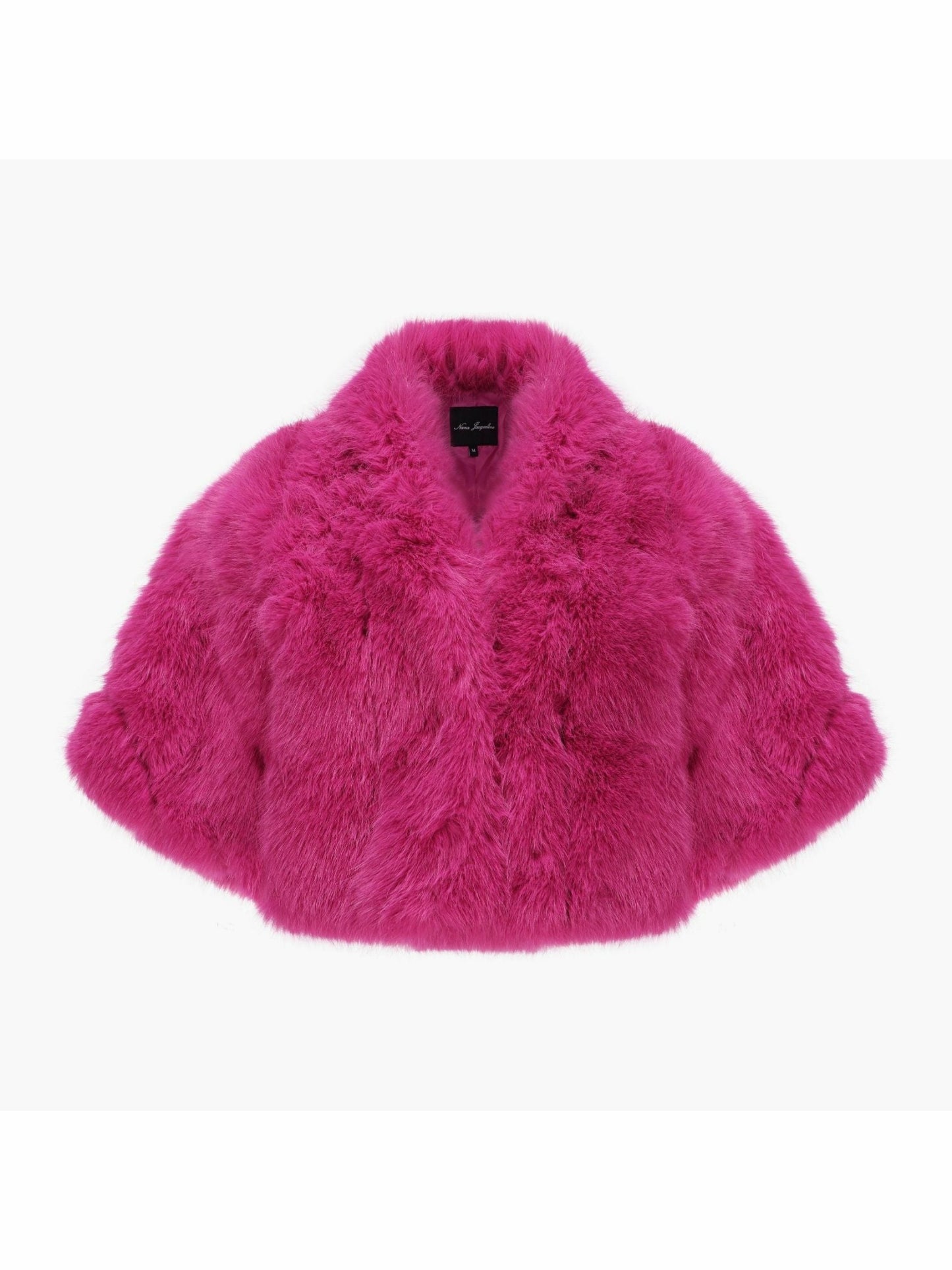 Nana Jacqueline Sophia Fur Coat: Pink Fur Coat for Birthday Celebration Pink