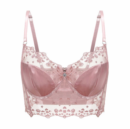 Nana Jacqueline Kira Corset Top: Pink Corset Top for Date Night Pink