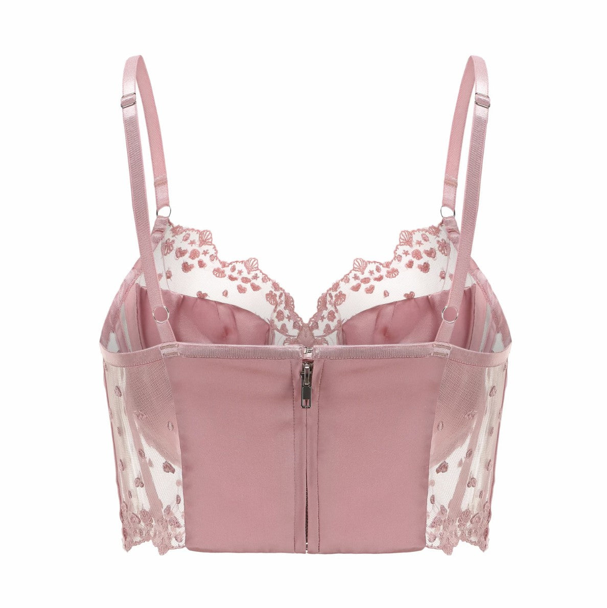 Nana Jacqueline Kira Corset Top: Pink Corset Top for Date Night Pink