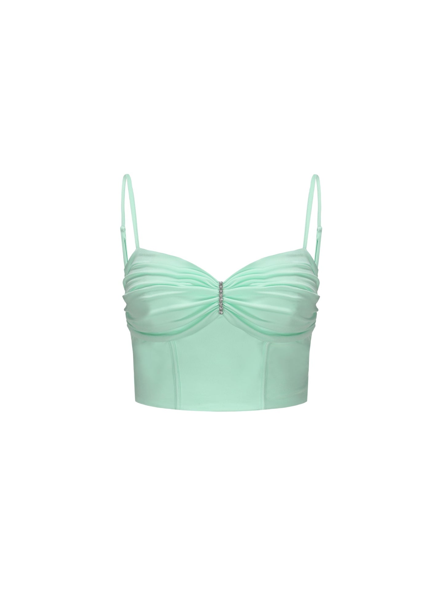 Nana Jacqueline Sheila Top: Green Top for Girls' Night Out Green