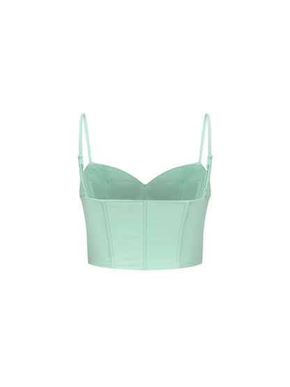 Nana Jacqueline Sheila Top: Green Top for Girls' Night Out Green