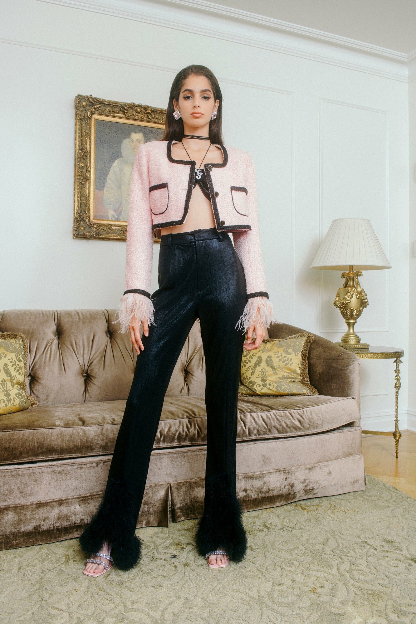 Nana Jacqueline Coco Blazer: Pink Blazer for Birthday Celebration Pink