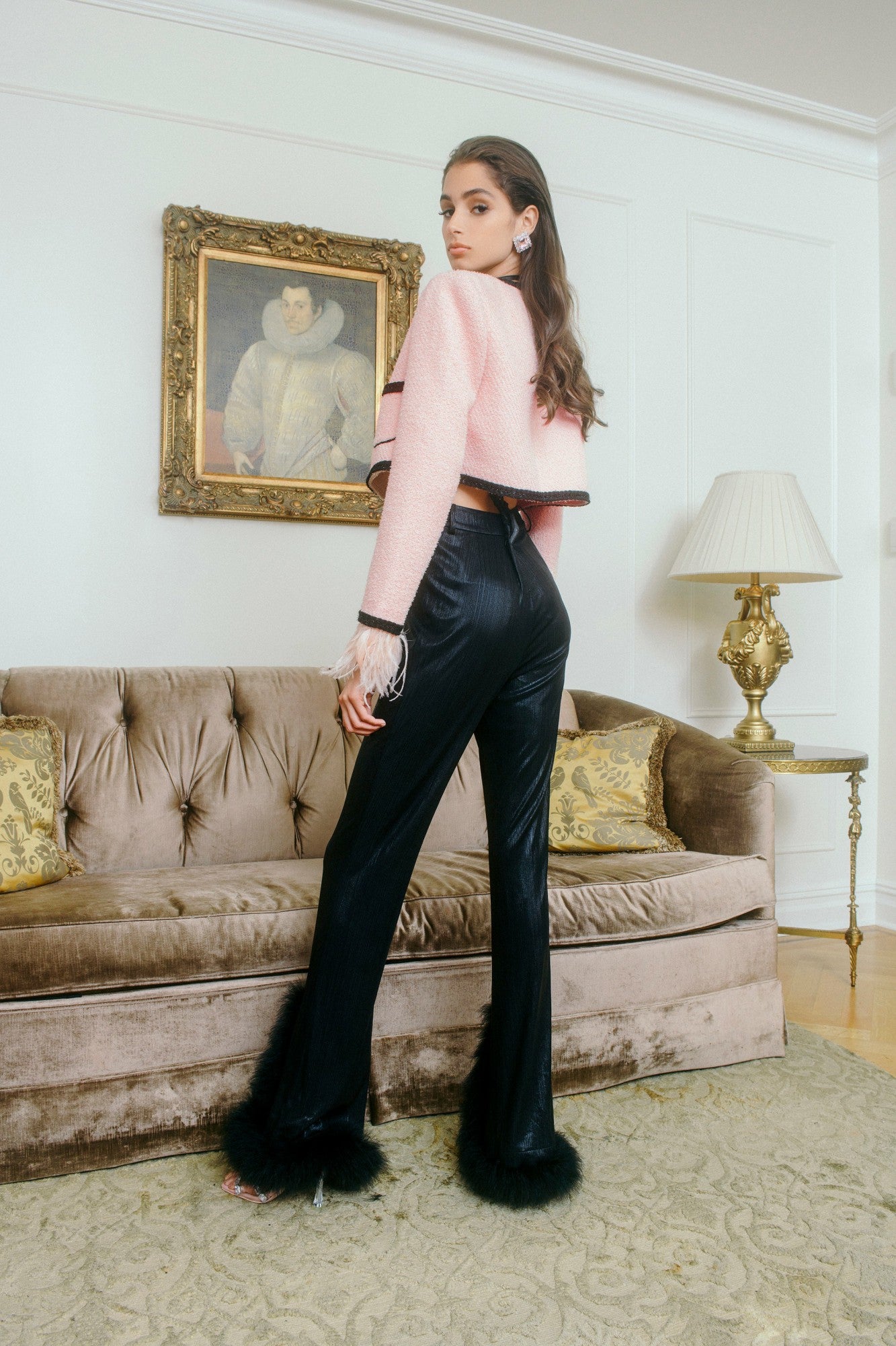 Nana Jacqueline Coco Blazer: Pink Blazer for Birthday Celebration Pink