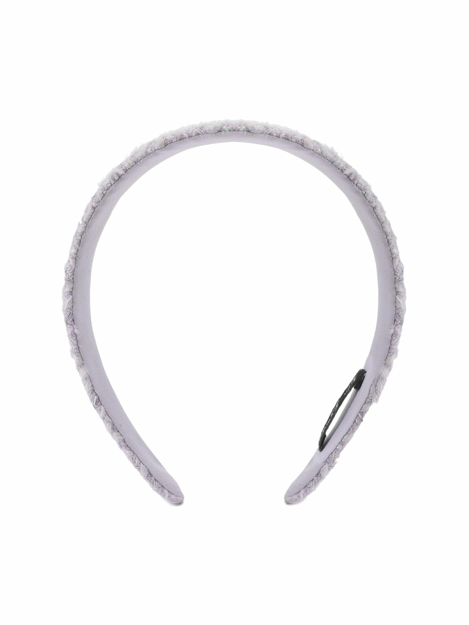 Nana Jacqueline Elsa Woven Lavender Knit Headband Purple