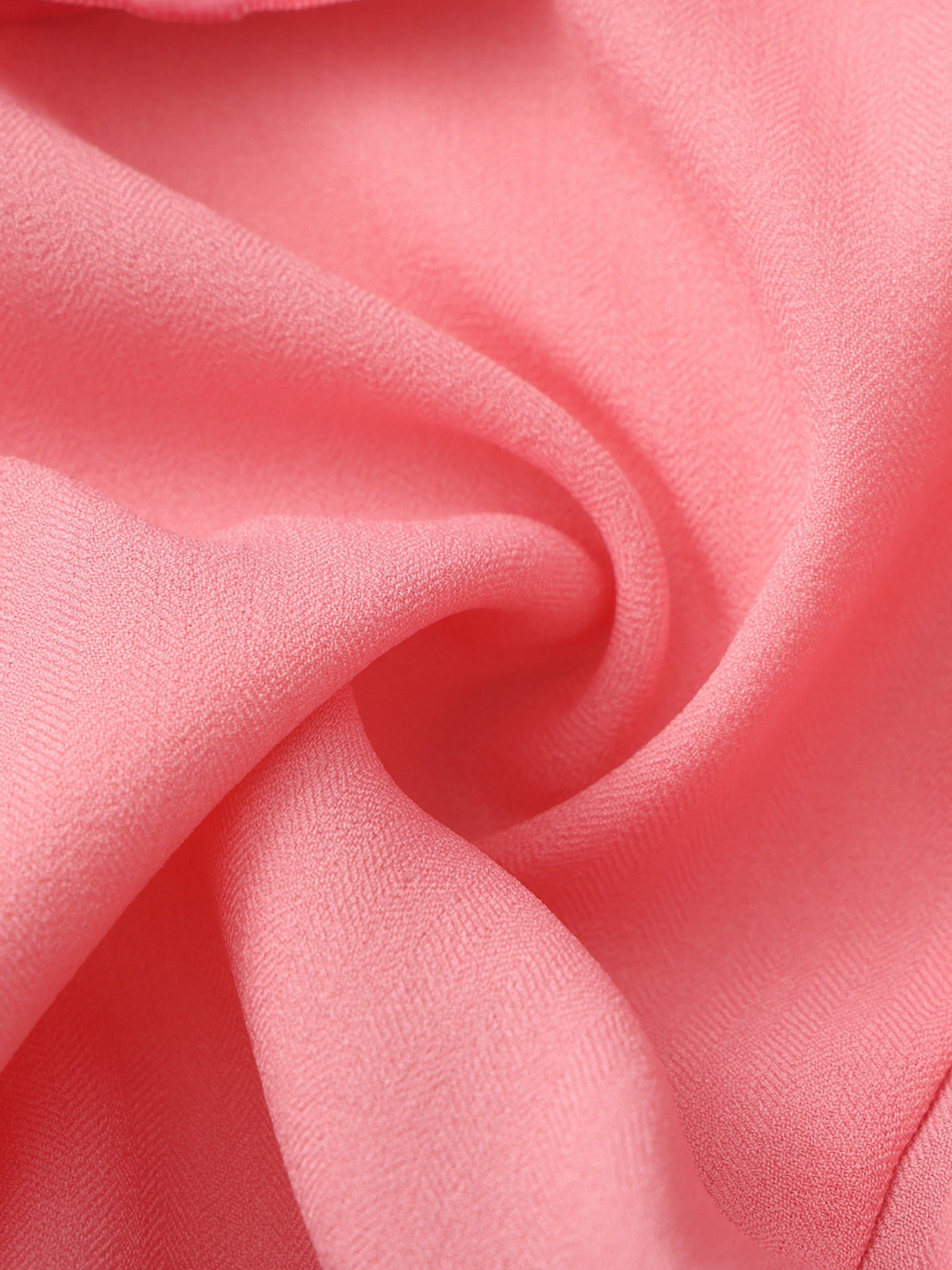 Nana Jacqueline Charlotte V-Neck Ruffle Pink Wrap Top Pink