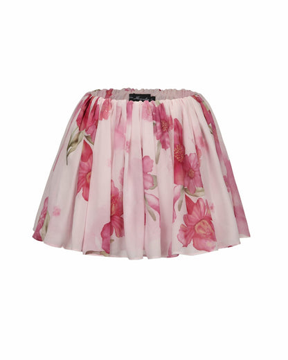Nana Jacqueline Aria Top: Pink Bandeau Top for Garden Party Pink