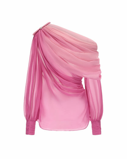 Nana Jacqueline Selene Top: Pink Top for Date Night Pink