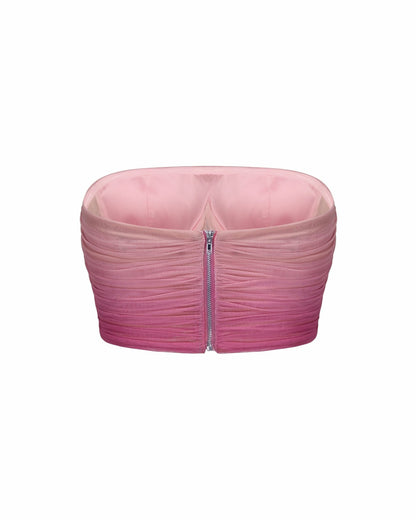 Nana Jacqueline Ophelia Top: Pink Bandeau Top for Girls' Night Out Pink