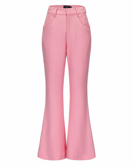Nana Jacqueline Tatiana Pants: Pink Pants for Brunch Pink