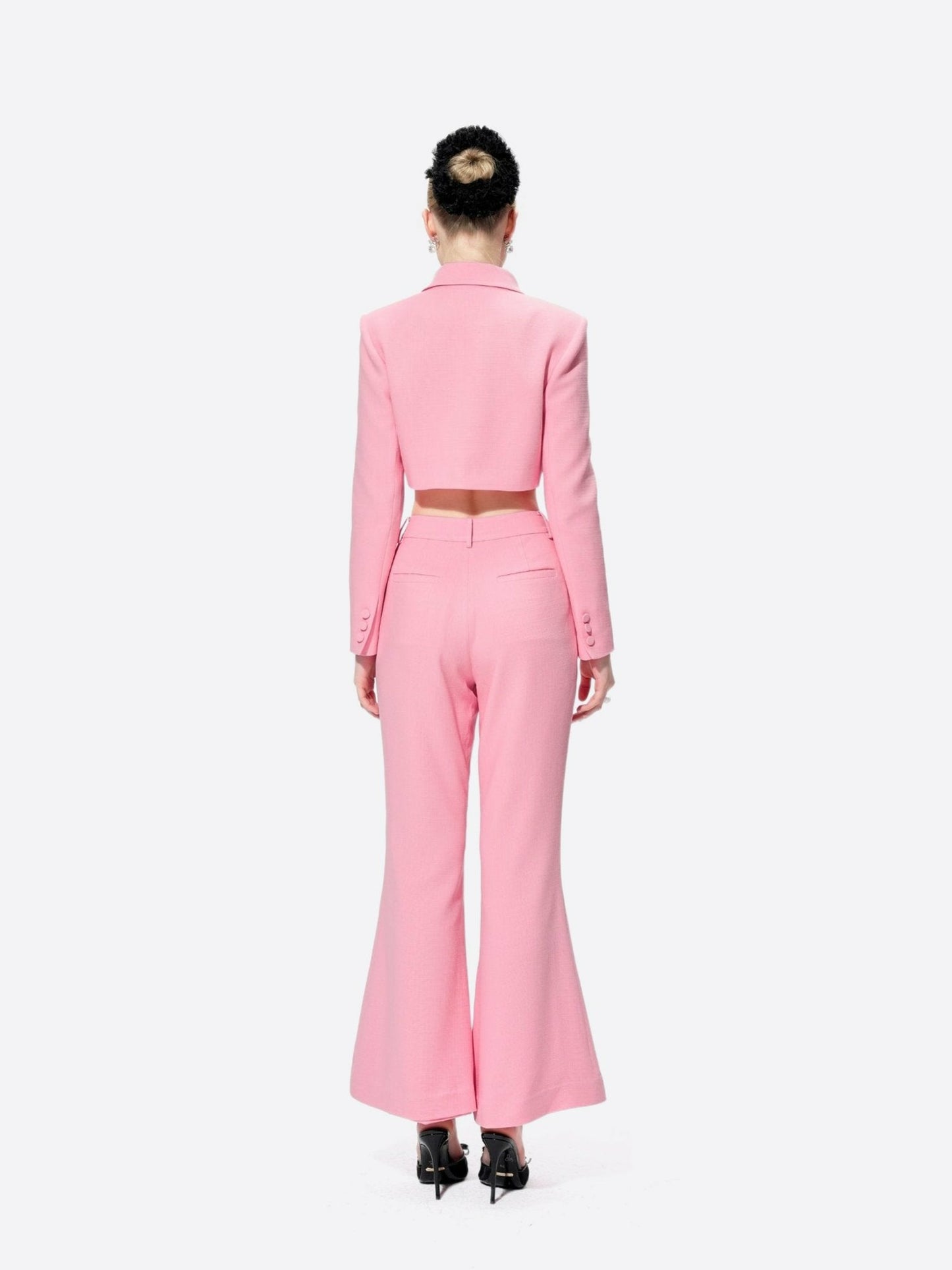 Nana Jacqueline Tatiana Pants: Pink Pants for Brunch Pink