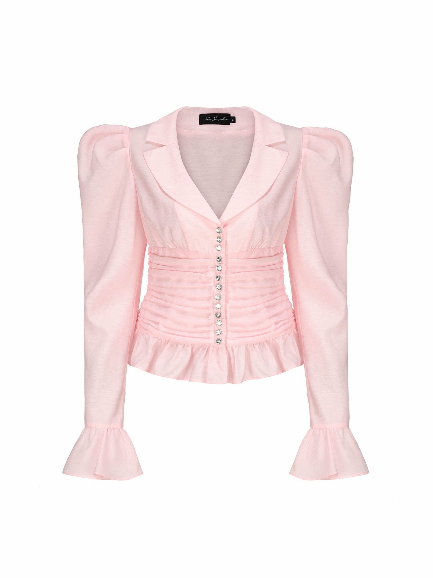 Nana Jacqueline Emilia Top: Pink Top for Brunch Pink