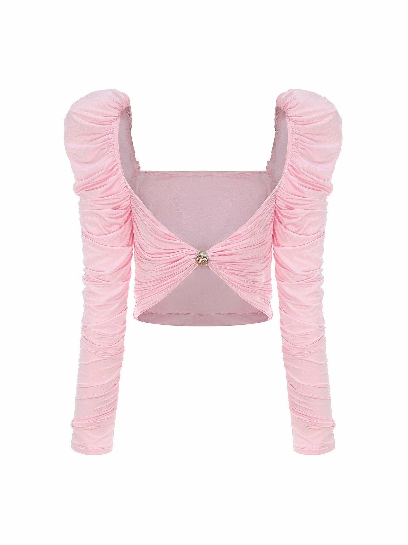 Nana Jacqueline Brandy Top: Pink Top for Date Night Pink