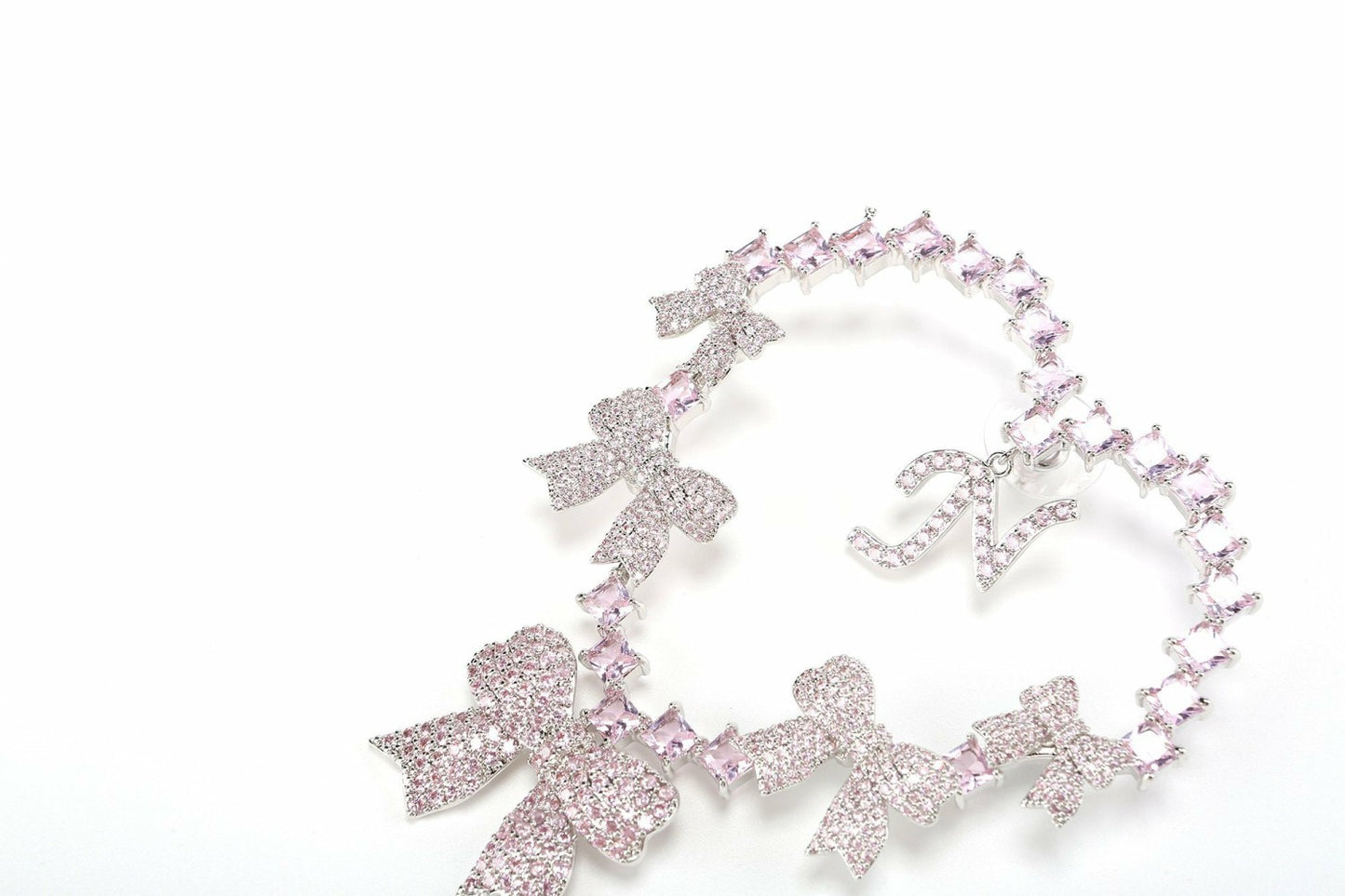 Nana Jacqueline Limited Edition NJ Love Earrings: Pink Earrings for Bachelorette Party Pink