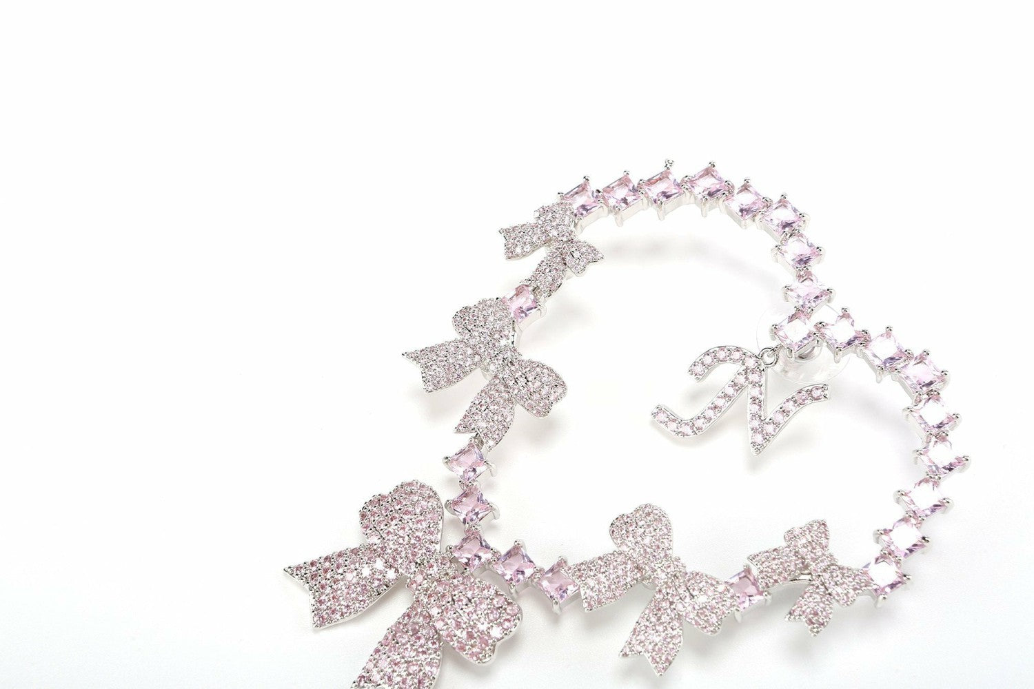 Nana Jacqueline Limited Edition NJ Love Earrings: Pink Earrings for Bachelorette Party Pink
