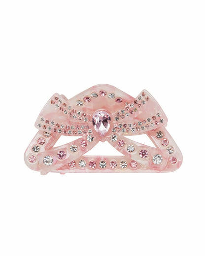 Nana Jacqueline Liu Hair Clip: Pink Hair Clip for Bridal Shower Pink