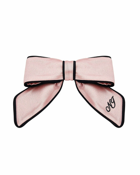 Nana Jacqueline Marlene Bow: Pink Hair Bow for Party Pink