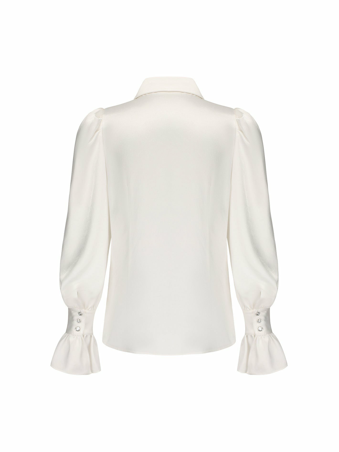 Nana Jacqueline Elsa Top: White Top for Brunch White