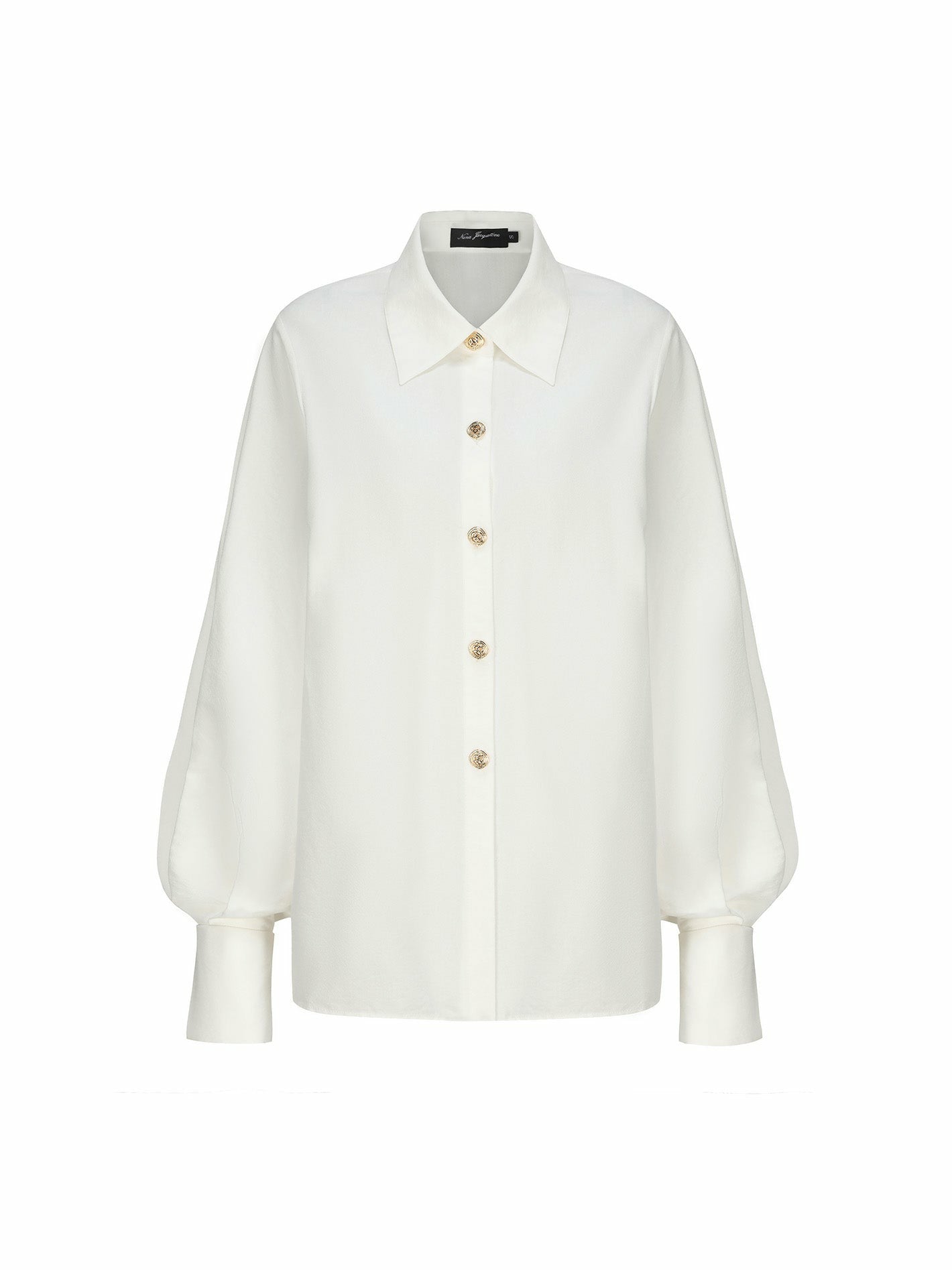 Nana Jacqueline Remi Top: White Top for Brunch White