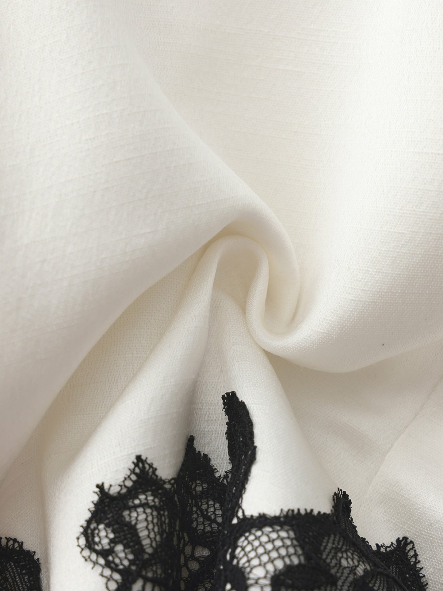 Nana Jacqueline Daniela Lace Halter Ivory Structured Top White