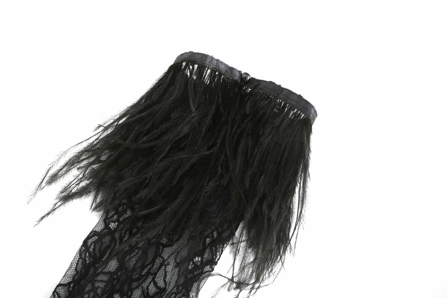 Nana Jacqueline Lavine Gloves: Black Lace Gloves for Cocktail Party Black