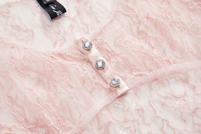 Nana Jacqueline Jilly Cover: Blush Pink Cardigan for Date Night Blush Pink