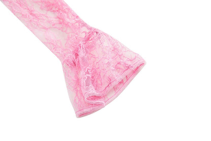 Nana Jacqueline Jilly Cover: Pink Cardigan for Date Night Pink