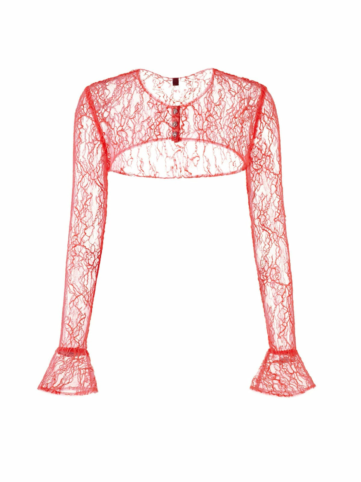 Nana Jacqueline Jilly Cover: Red Cardigan for Date Night Red