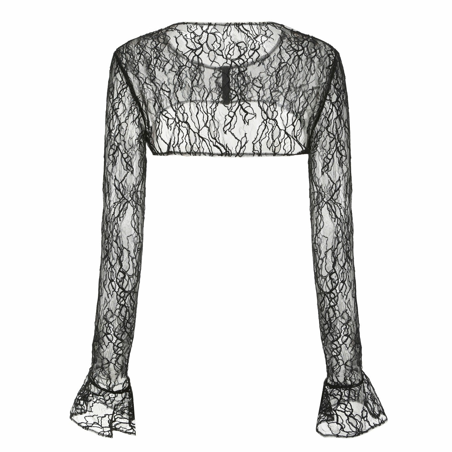 Nana Jacqueline Jilly Cover: Black Lace Cover-Up for Date Night Black