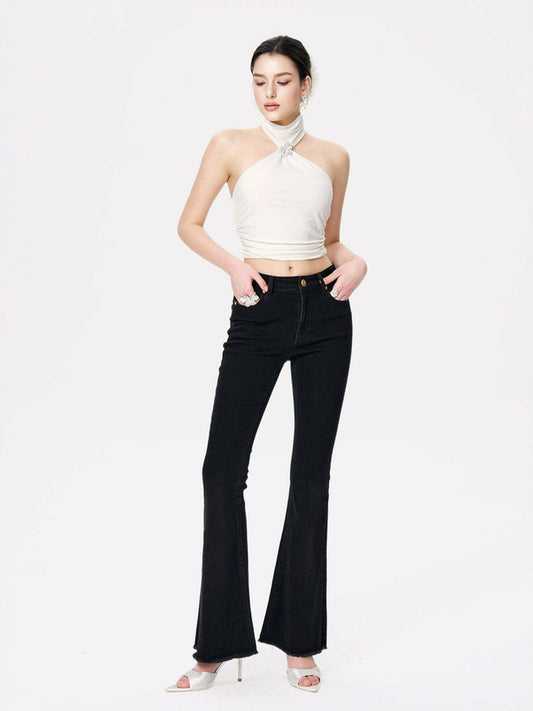 Nana Jacqueline Nova Top: White Top for Date Night White