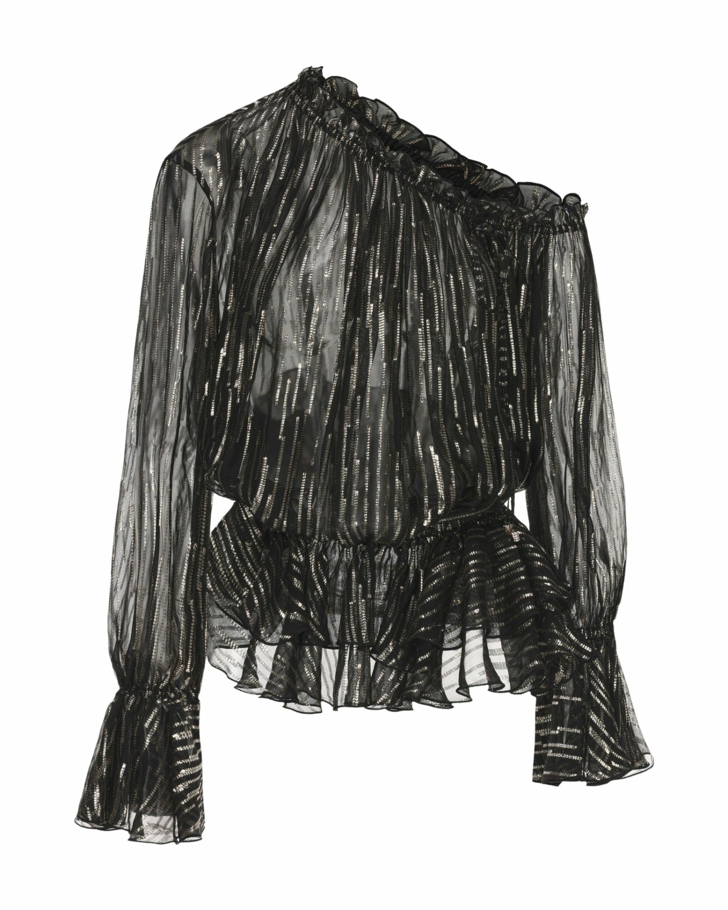 Nana Jacqueline Kaia Top: Black Top for Date Night Black