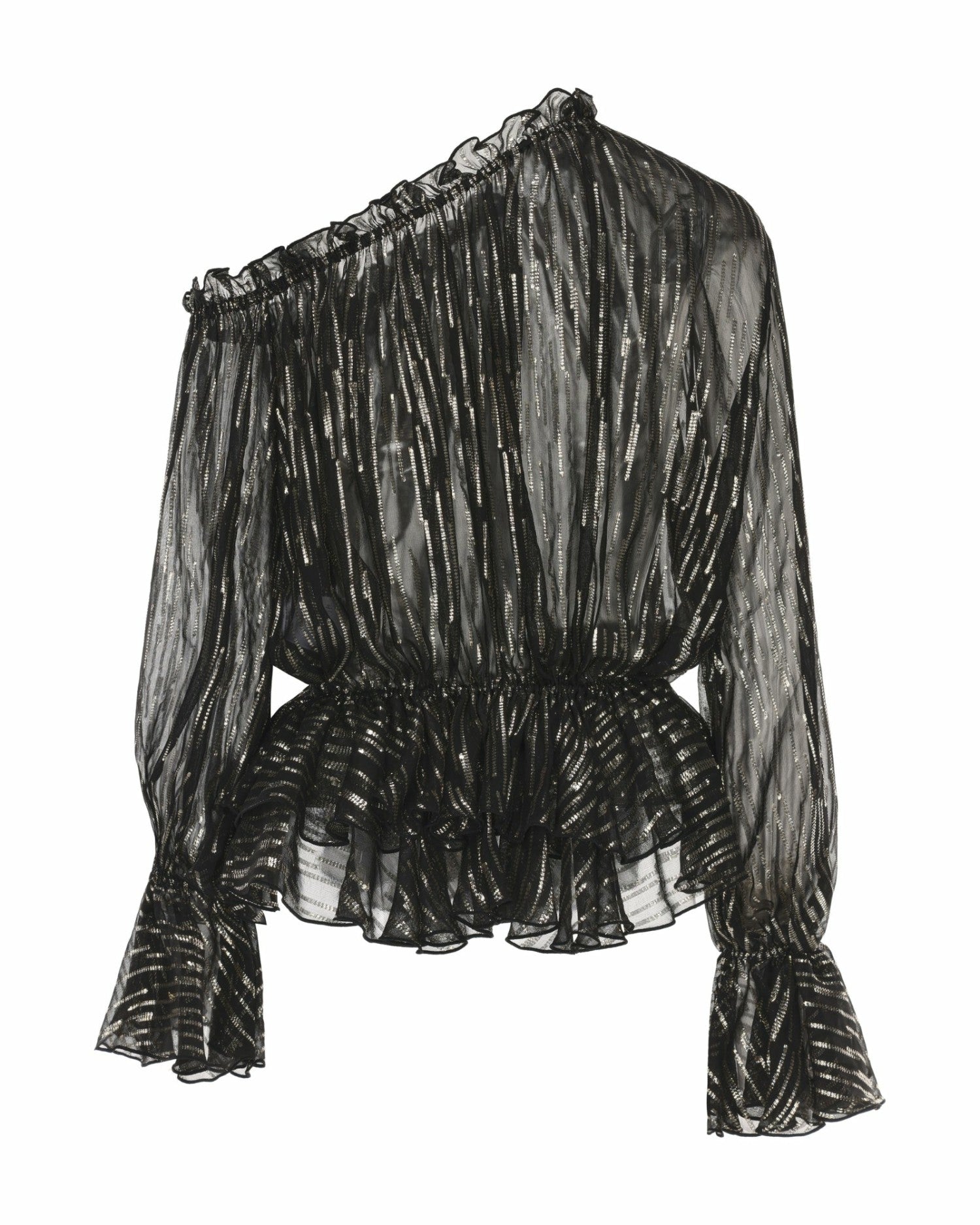 Nana Jacqueline Kaia Top: Black Top for Date Night Black