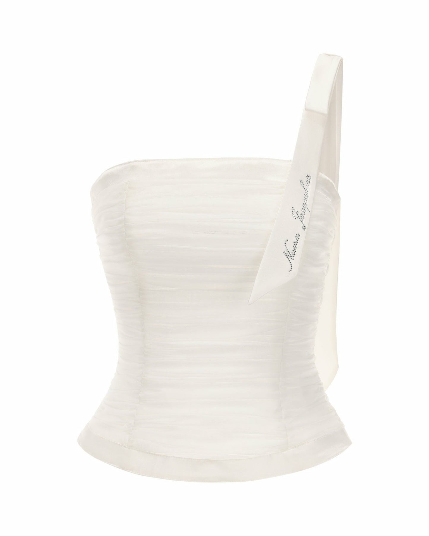 Nana Jacqueline Amor Top: White Top for Engagement Party White