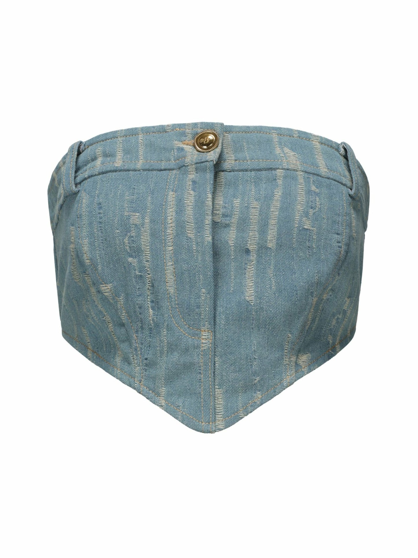 Nana Jacqueline Claire Denim Top: Denim Top for Girls' Night Out Denim